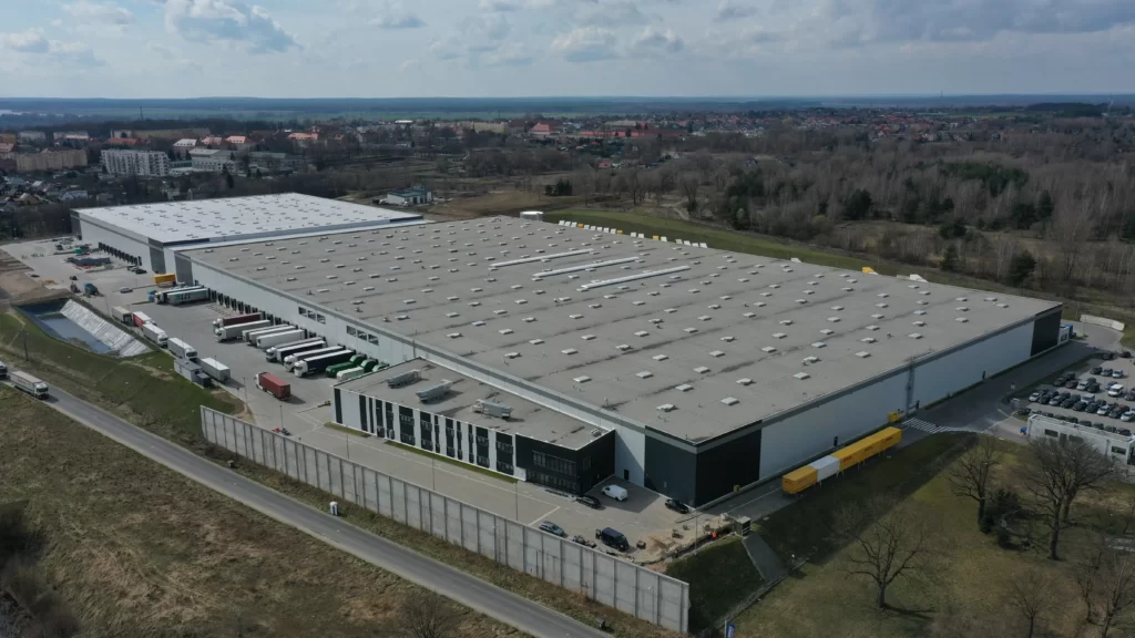 hala magazynowa w Krośnie