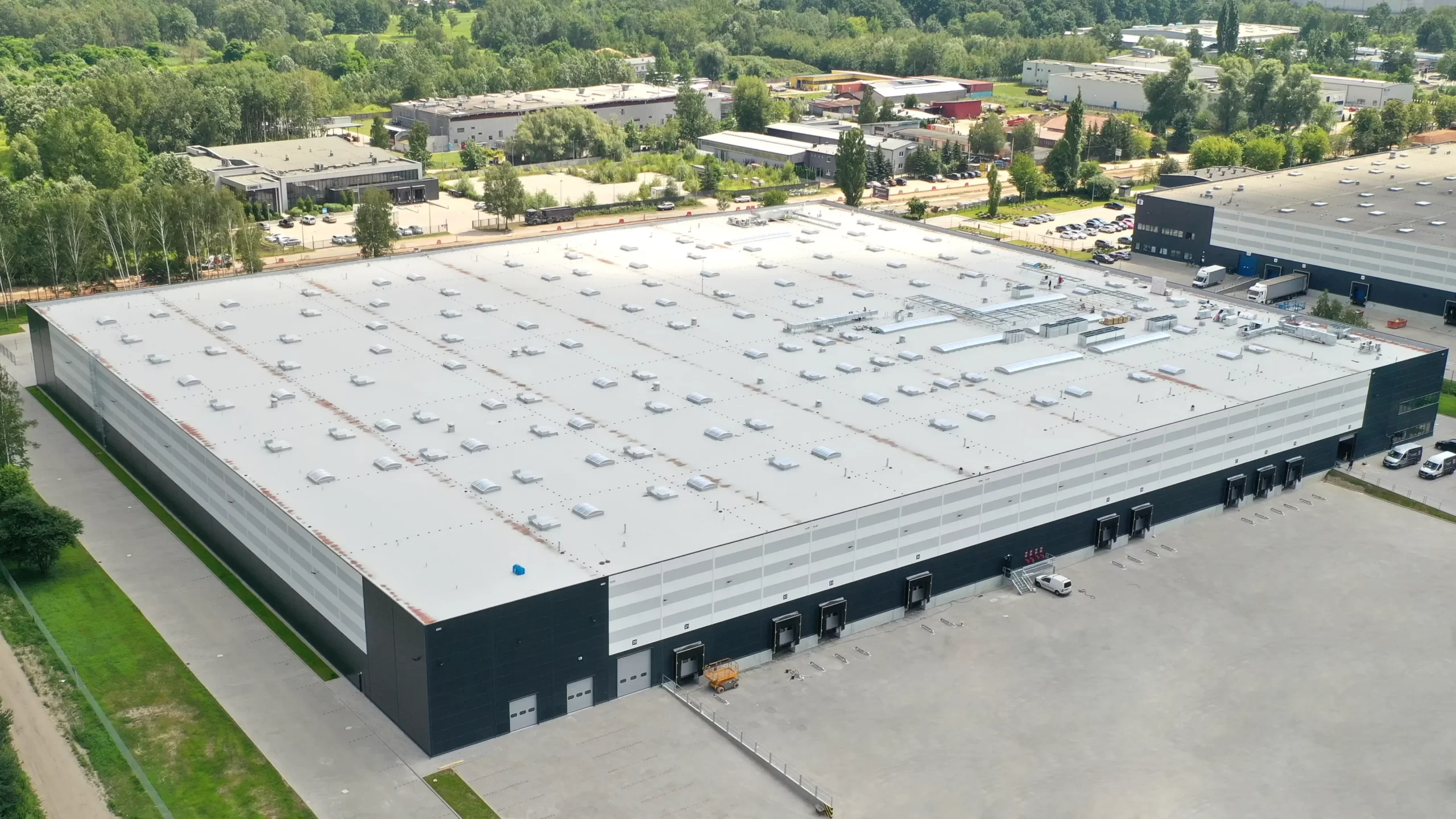 Hala magazynowa w Markach