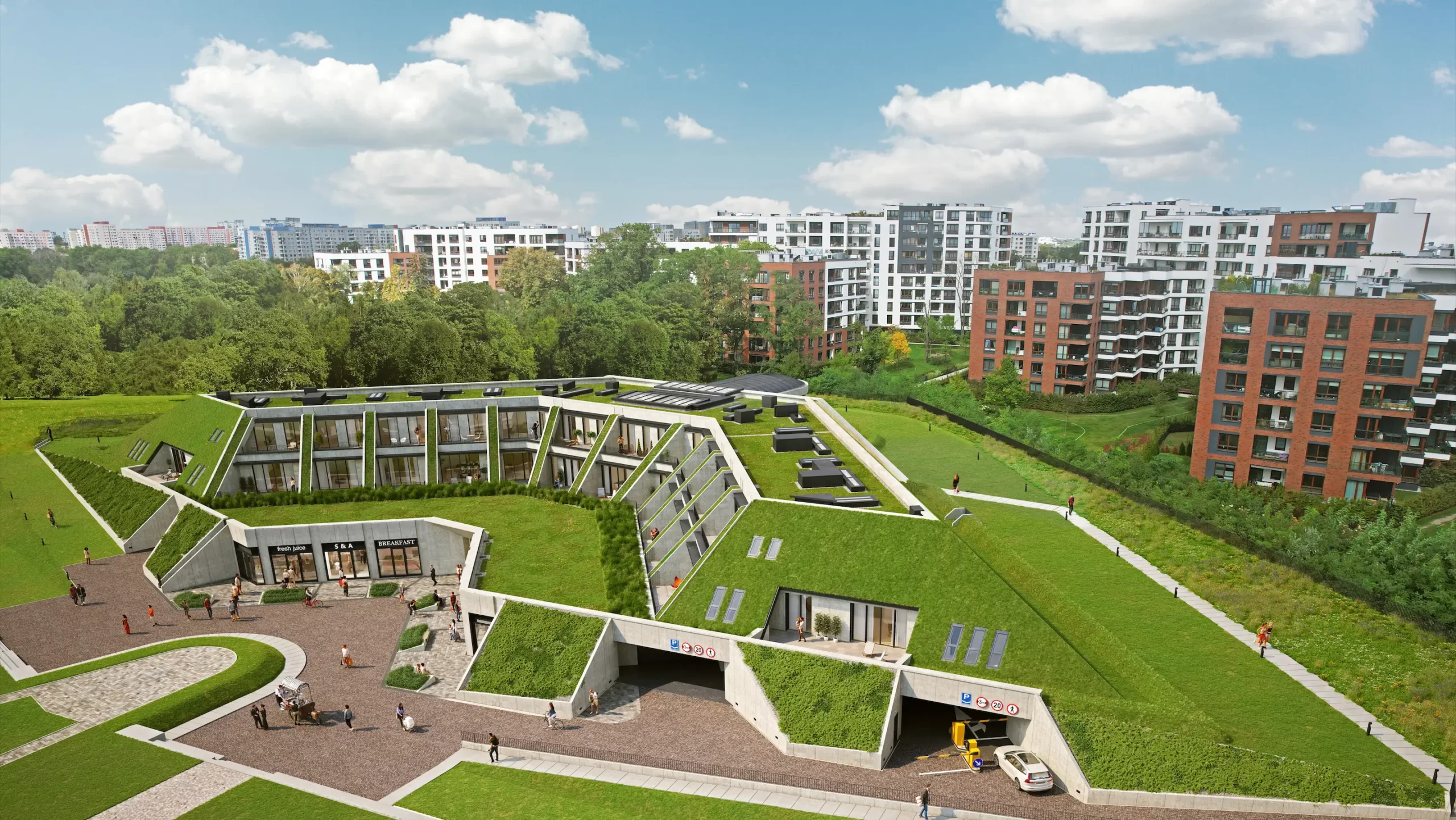 wizualizacja Fort 8 Rawelin