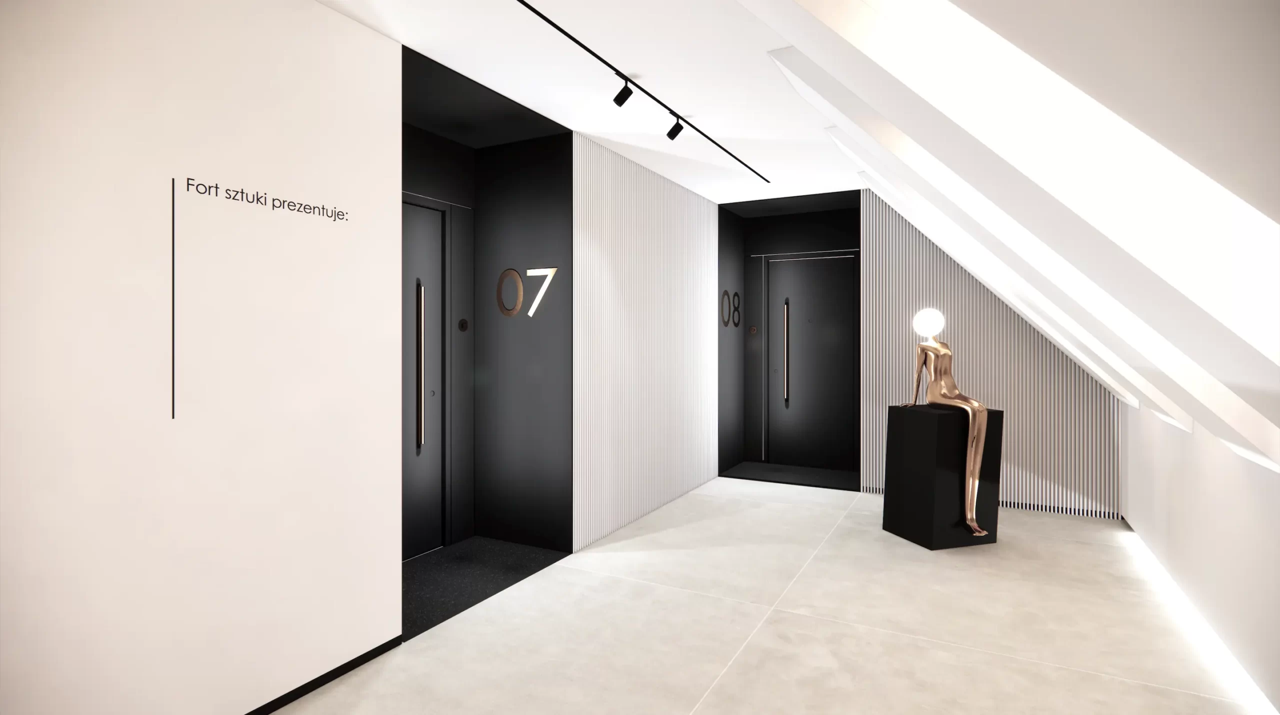 wnętrza Fort 8 Rawelin