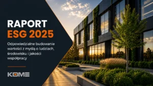 Read more about the article Raport ESG KOME Polska 2025